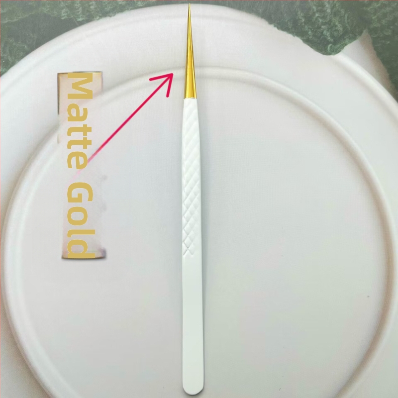 Пинсети за мигли – остър връх, антистатични, неръждаема стомана