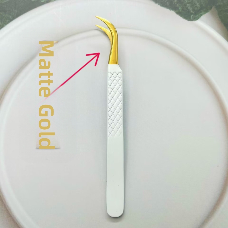 Пинсети за мигли – остър връх, антистатични, неръждаема стомана