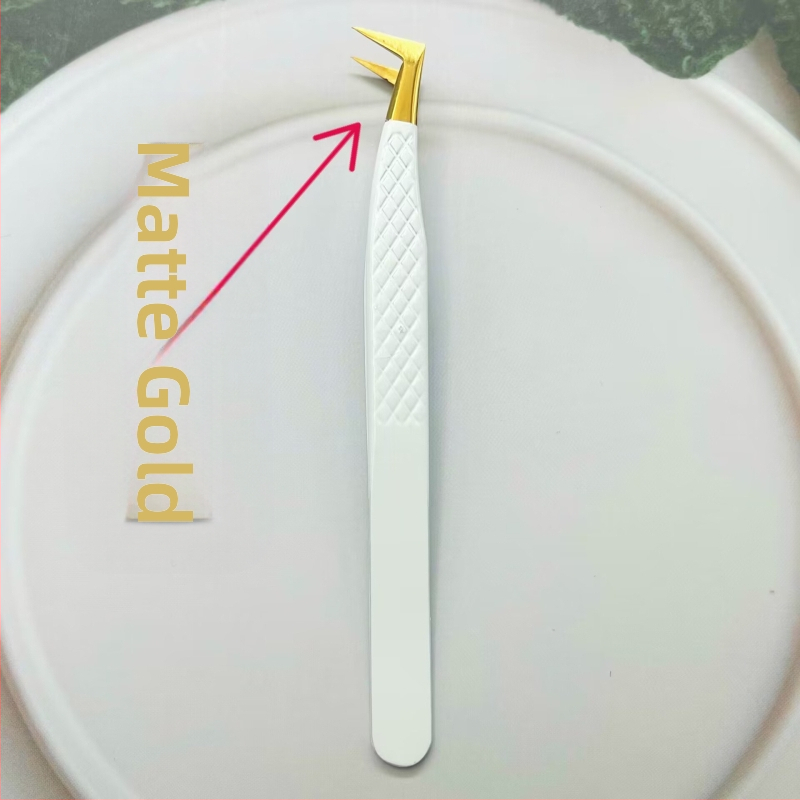 Пинсети за мигли – остър връх, антистатични, неръждаема стомана