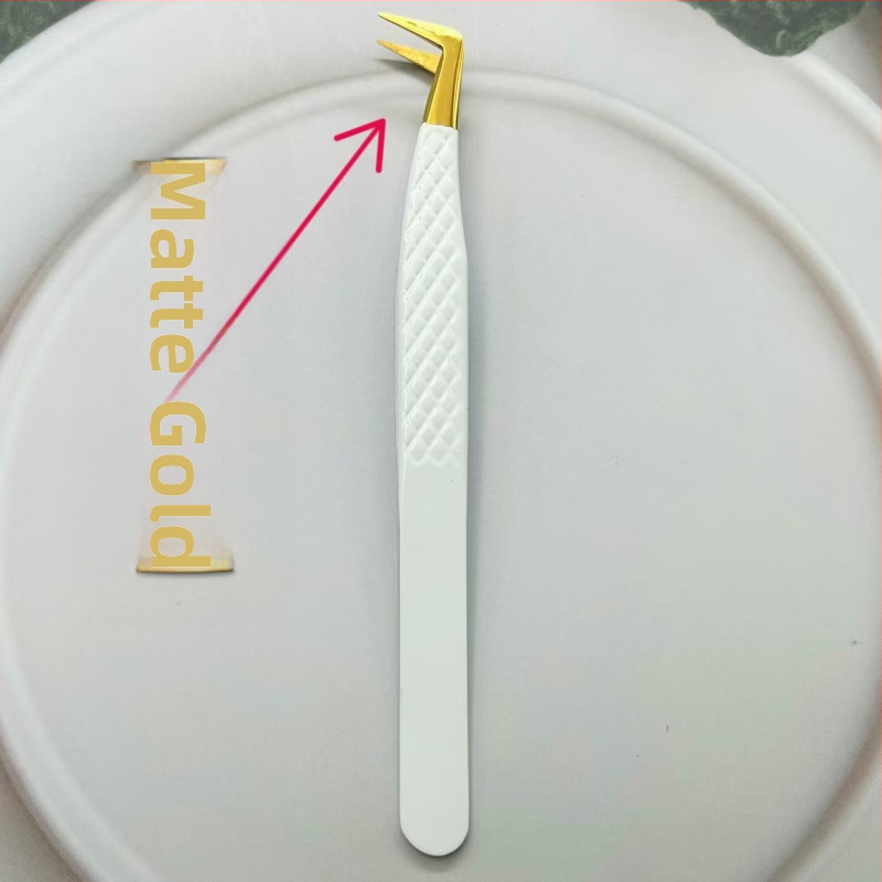 Пинсети за мигли – остър връх, антистатични, неръждаема стомана