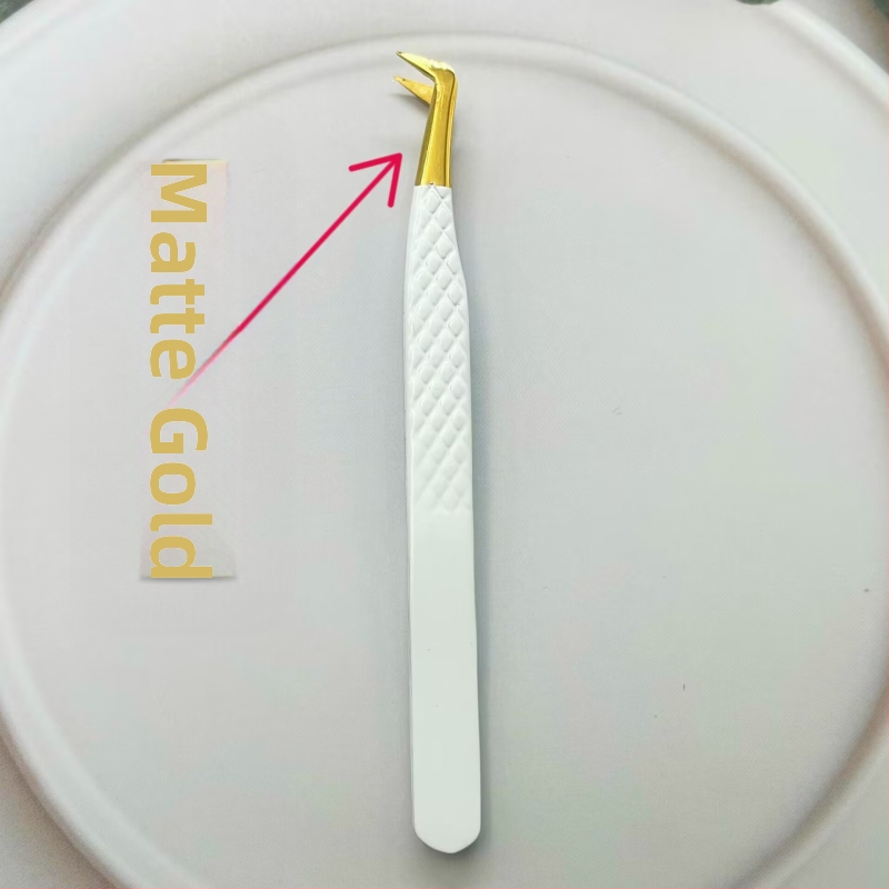 Пинсети за мигли – остър връх, антистатични, неръждаема стомана