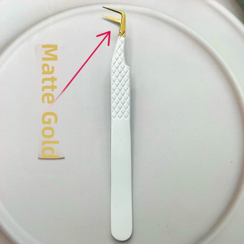 Пинсети за мигли – остър връх, антистатични, неръждаема стомана