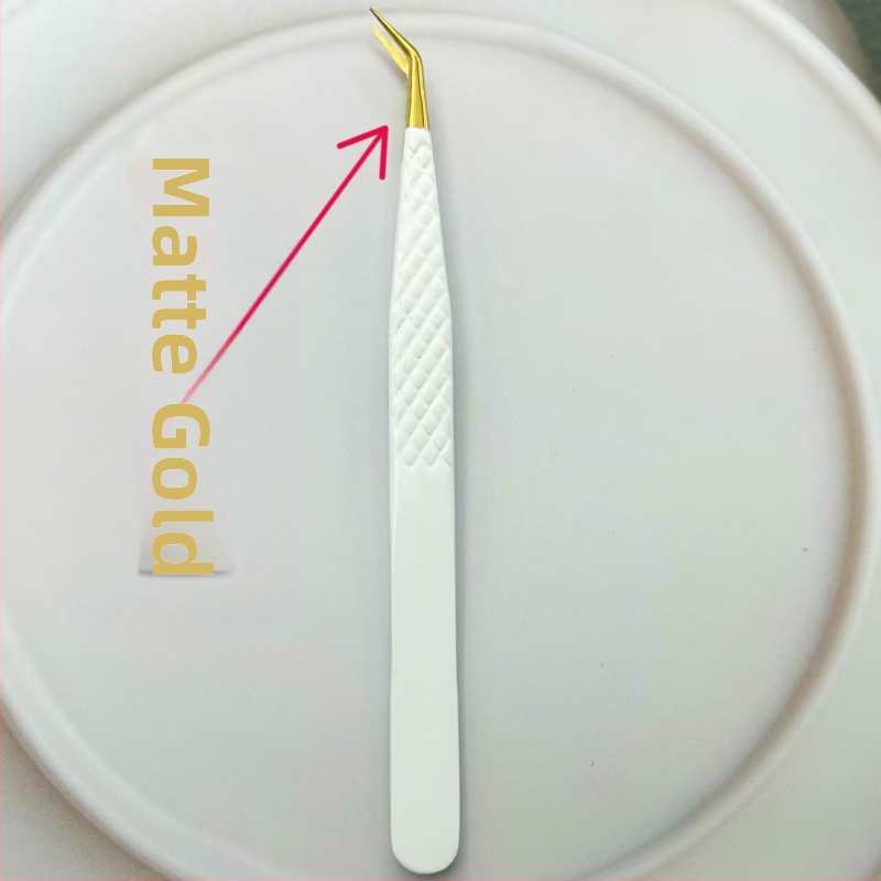 Пинсети за мигли – остър връх, антистатични, неръждаема стомана