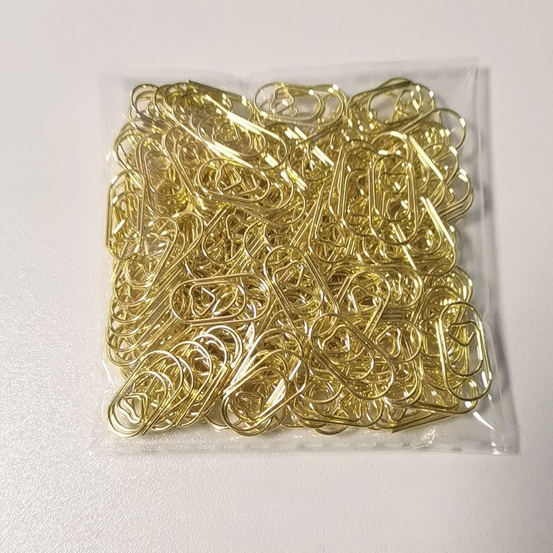 Mini szív alakú, fém papírklipsz, dobozos csomagolás, modell Mini Love Paper Clip