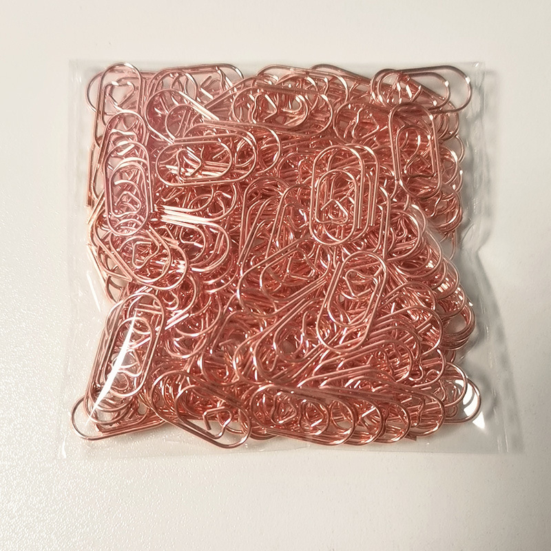 Mini szív alakú, fém papírklipsz, dobozos csomagolás, modell Mini Love Paper Clip