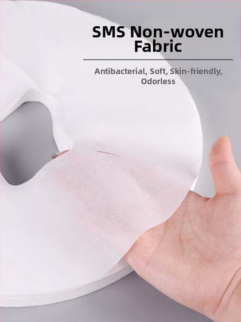 Πετσέτα μασάζ μίας χρήσης για κρεβάτι με κάλυμμα μαξιλαριού δίπλα στο κρεβάτι — Υλικό: Default item; Μάρκα: Other; Χρήση: κομμωτήριο/καλλυντικό σαλόνι