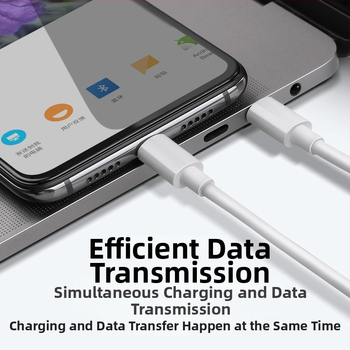 Type-C įkrovimo kabelis, Greita įkrova, 5A, TPE