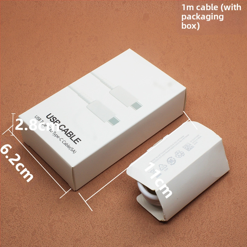 Type-C įkrovimo kabelis, Greita įkrova, 5A, TPE