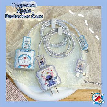 Apple 20W įkroviklio apsauginė dėžutė su kabelio apsaugos virvele iPhone 15