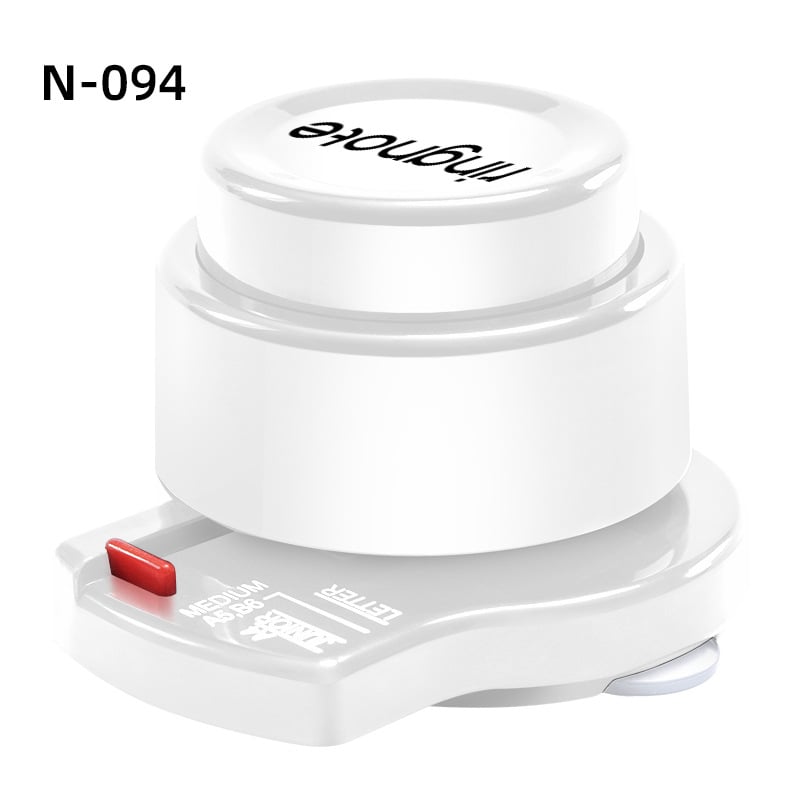 Négylyukas lyukasztó — kézi működtetés, 1–5 lapig, tömege 0,45 kg