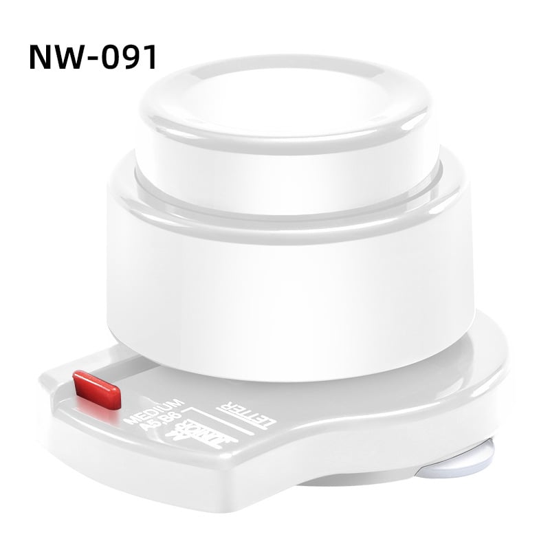 Négylyukas lyukasztó — kézi működtetés, 1–5 lapig, tömege 0,45 kg