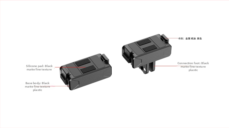 NOZI kaklo laikiklis sportinei kamerai – pirmojo asmens vaizdas, 360° įrašas su išmaniuoju telefonu, lydinio korpusas, pritaikymas palaikomas, vaizdo stabilizavimas