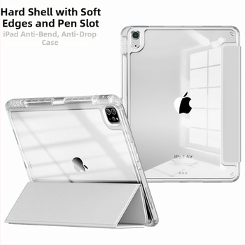 Θήκη iPad με συνθετικό δέρμα, ανάγλυφη υφή, μαγνητική βάση, ανθεκτική στις πτώσεις, διαχείριση θερμότητας