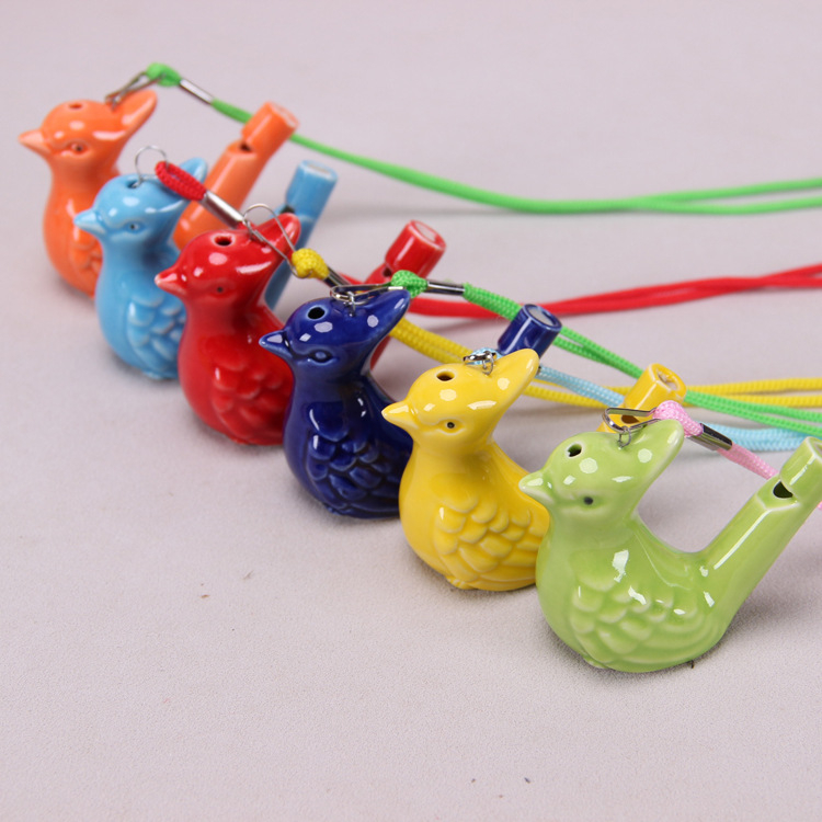 Σφυριχτήρα για υδροβιτικά πουλιά από γυαλισμένη πορσελάνη, κεραμική τέχνη, μοντέρνος μινιμαλιστικός σχεδιασμός, τυποποιημένη συσκευασία