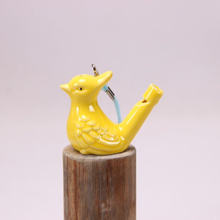 Σφυριχτήρα για υδροβιτικά πουλιά από γυαλισμένη πορσελάνη, κεραμική τέχνη, μοντέρνος μινιμαλιστικός σχεδιασμός, τυποποιημένη συσκευασία