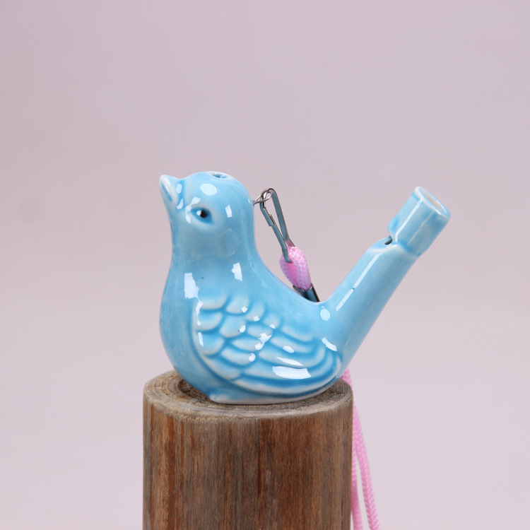 Σφυριχτήρα για υδροβιτικά πουλιά από γυαλισμένη πορσελάνη, κεραμική τέχνη, μοντέρνος μινιμαλιστικός σχεδιασμός, τυποποιημένη συσκευασία