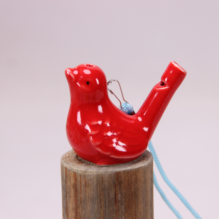 Σφυριχτήρα για υδροβιτικά πουλιά από γυαλισμένη πορσελάνη, κεραμική τέχνη, μοντέρνος μινιμαλιστικός σχεδιασμός, τυποποιημένη συσκευασία