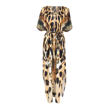 Плажна рокля за покриване на тялото с четирипосочно разтягане, 100% полиестер, 220 g/m², подплата полиестер, за възрастни жени, подходяща за плуване и плаж.