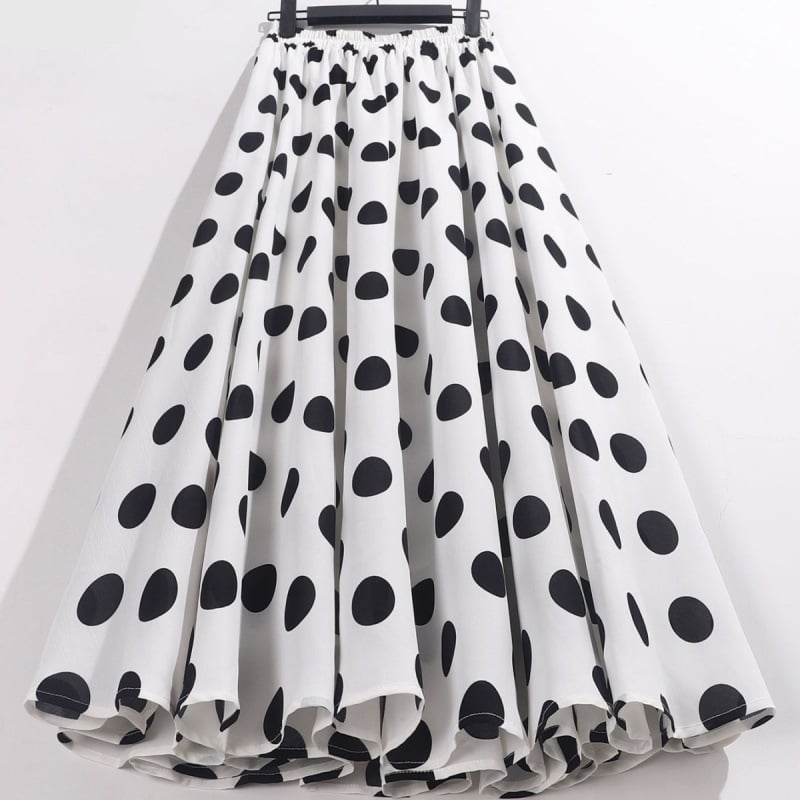 Midi A linijos ilgas sijonas su elastine juosta, denim mišinys (akrilas + poliesteris), vasara 2024