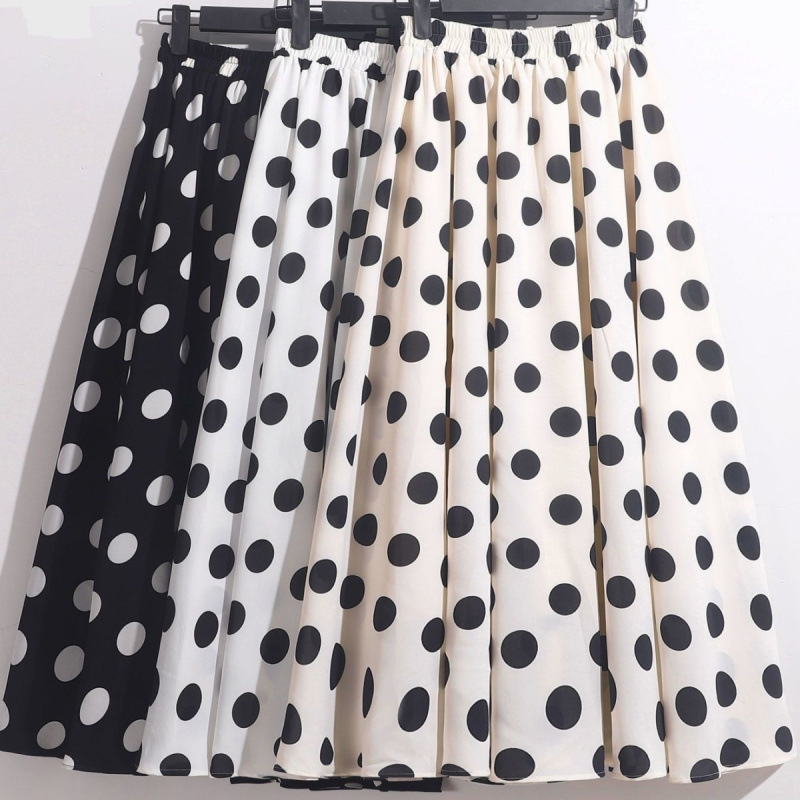 Midi A linijos ilgas sijonas su elastine juosta, denim mišinys (akrilas + poliesteris), vasara 2024