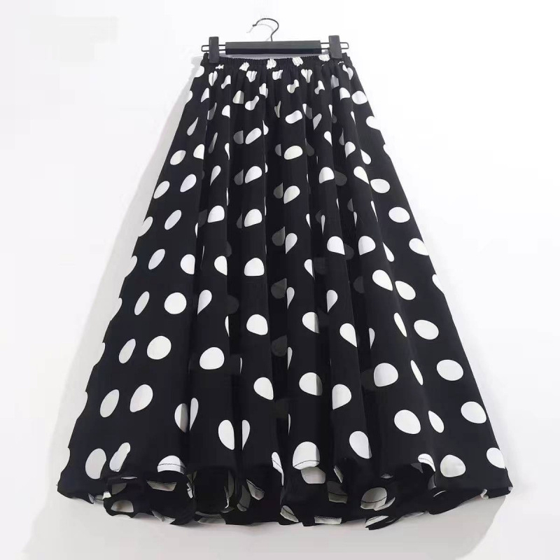 Midi A linijos ilgas sijonas su elastine juosta, denim mišinys (akrilas + poliesteris), vasara 2024