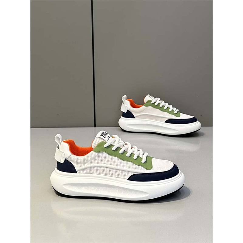 Ανδρικά παπούτσια διάβασης ποταμών - Αναπνεύσιμα καμβά παπούτσια με κορδόνια, μυτερή μύτη και χαμηλό τακούνι 1–3 cm