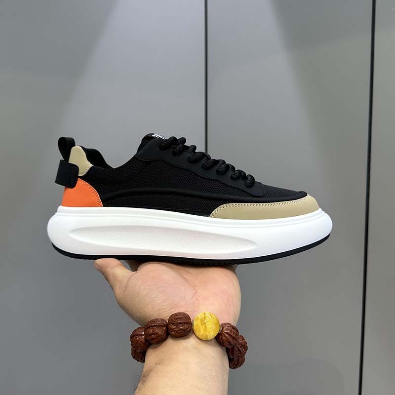 Ανδρικά παπούτσια διάβασης ποταμών - Αναπνεύσιμα καμβά παπούτσια με κορδόνια, μυτερή μύτη και χαμηλό τακούνι 1–3 cm