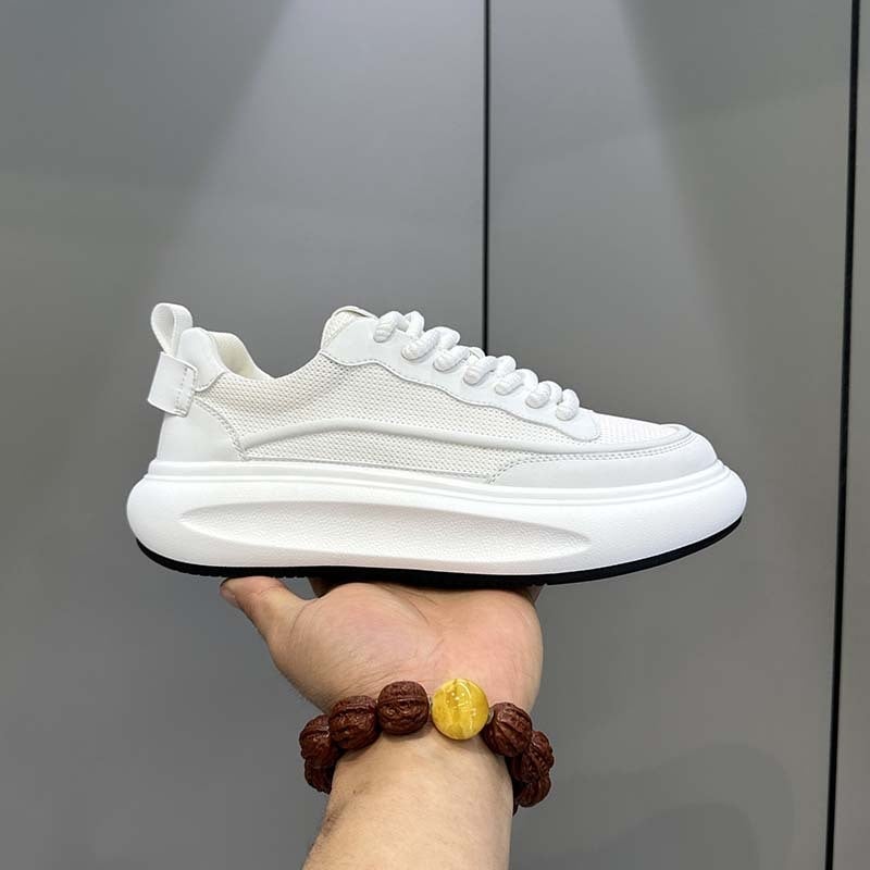 Ανδρικά παπούτσια διάβασης ποταμών - Αναπνεύσιμα καμβά παπούτσια με κορδόνια, μυτερή μύτη και χαμηλό τακούνι 1–3 cm