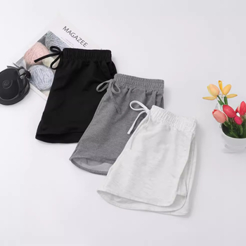 Γυναικείοι σορτς γιόγκα – Πολυεστέρας/Spandex, 70–80% Πολυεστέρας, Spandex <30%, Μήκος: κοντά (hot pants), Άνοιξη 2024, Στυλ: φρέσκος αέρα / βασικό