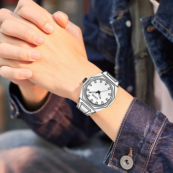 LIGE LG89171 Ρολόι Quartz – Αναλογική οθόνη, Αδιάβροχο μέχρι 30 m, Πλαστικό περίβλημα, Ιμάντας σιλικόνης, Σπειροειδής κορώνα