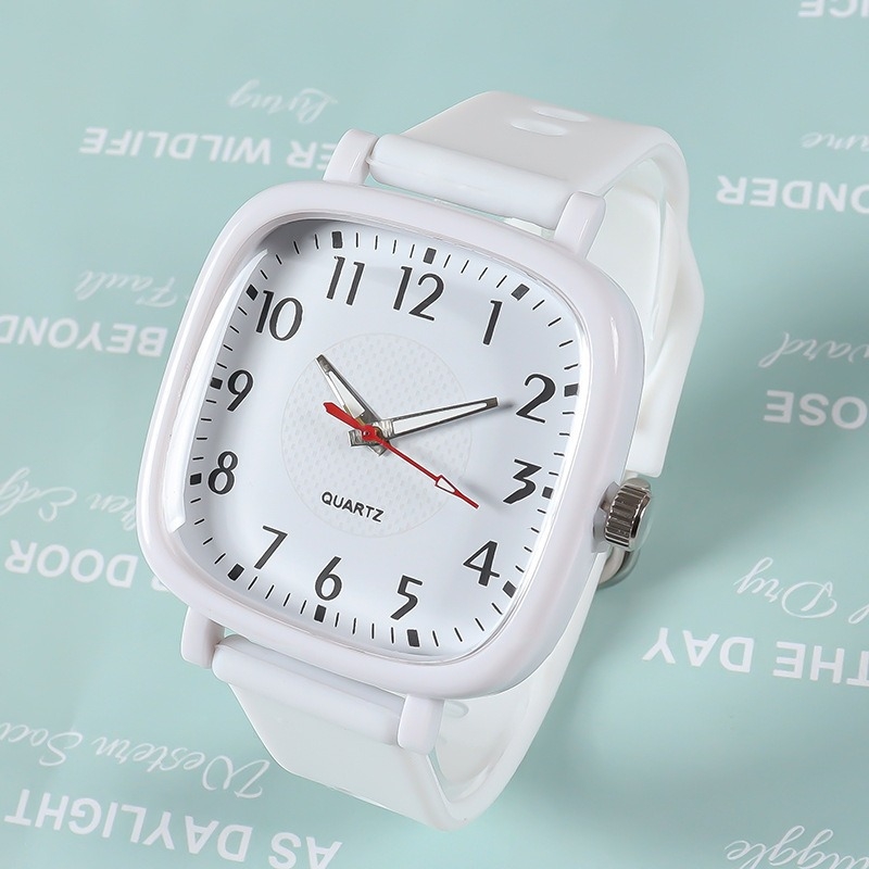 FK01 elektroninis laikrodis su skaitmeniniu ekranu, šviesojantis ciferblatas, guminis korpusas ir guminė apyrankė