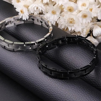 Nerūdijančio plieno apyrankė, elektroplatinavimo danga, geometrinė forma, unisex