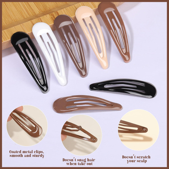 Qinmei dječje klipse za kosu od legure – bočne klipse, sladak stil