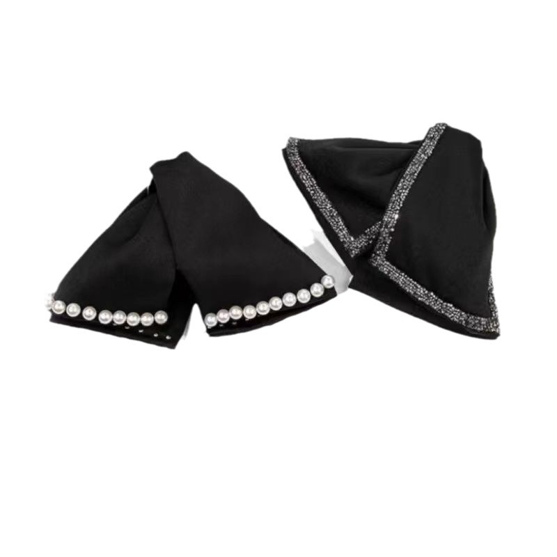 Klip za kosu Shark Clip, satenski materijal, ručno izrađeno, francuski retro stil, za žene