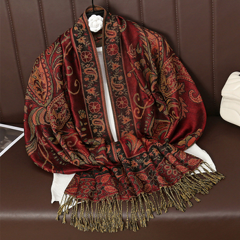 RUNMEI Poliester šal dodatak, pogodan za proljeće, ljeto i jesen, Proljeće 2025