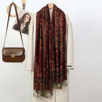 RUNMEI Poliester šal dodatak, pogodan za proljeće, ljeto i jesen, Proljeće 2025