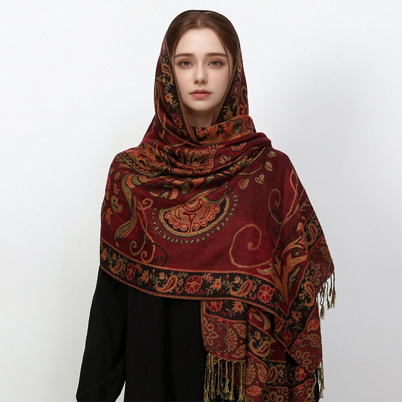 RUNMEI Poliester šal dodatak, pogodan za proljeće, ljeto i jesen, Proljeće 2025