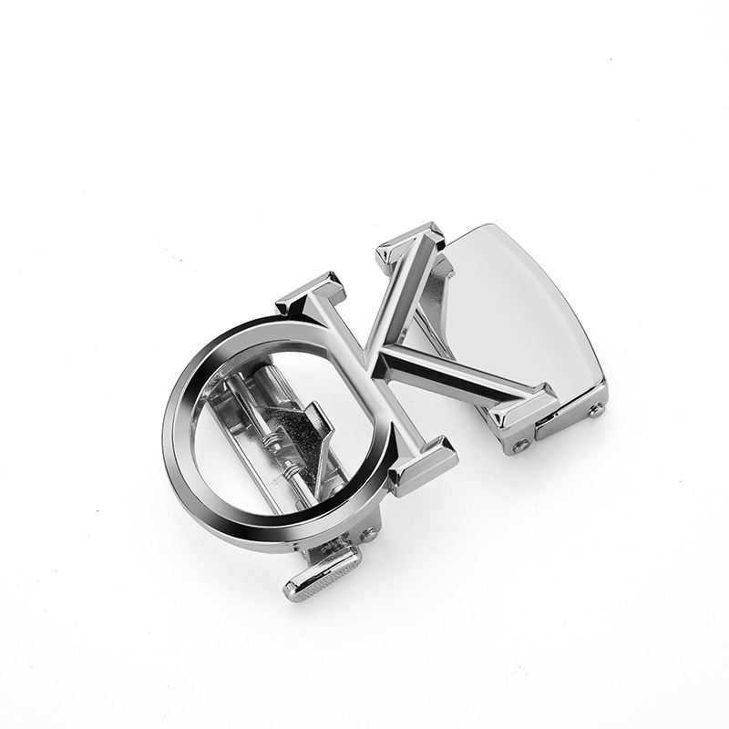 Muški kaiš od PU kože s kopčom od legure, automatsko kopčanje, širina 2–4 cm, poslovni/višenamjenski/jednostavan stil