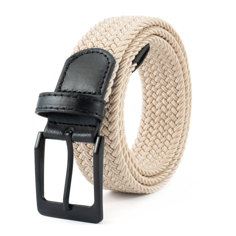 Unisex kaiš casual korejskog stila, platneni pleteni elastični kaiš, kopčom od Legure i zatvaračem na iglu, širina 2-4 cm