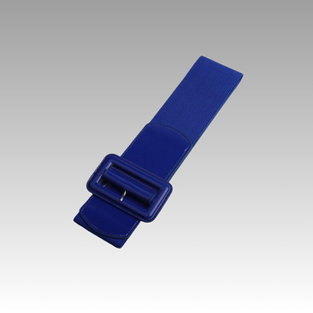 Elastična široka pojasnica s igličastom kopčom, umjetna koža, minimalistički stil