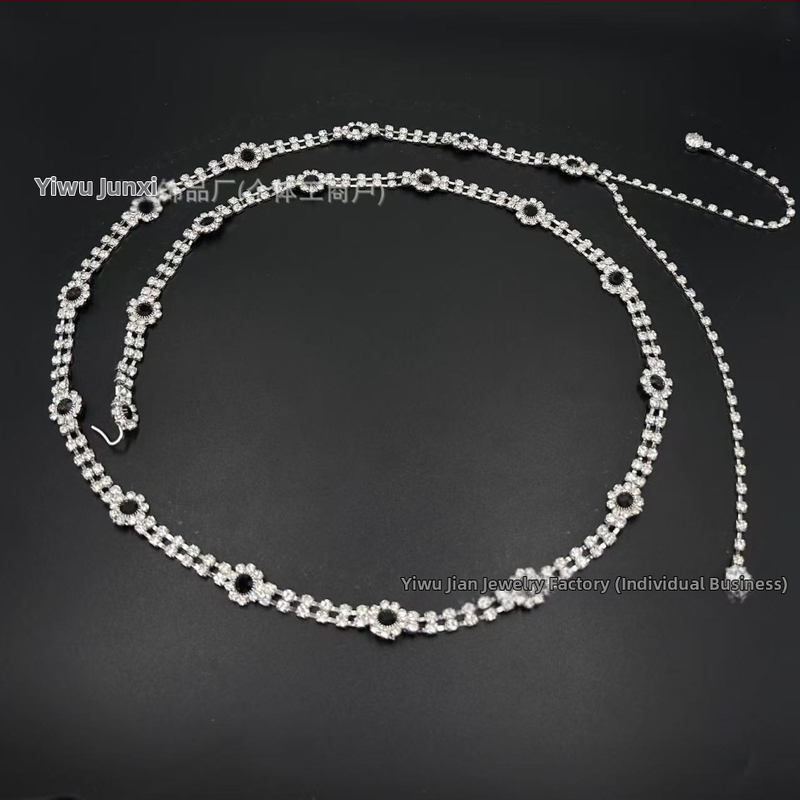 Pásová retiazka pre ženy, všestranný štýl, jednokruhový pás