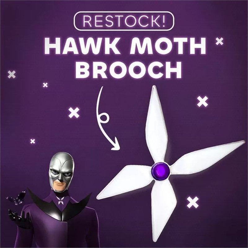 Segė: Miracle Girl Gabriel-inspirota Juodoji Magiškoji Drugelis, imitaciniai perlai, animacinio stiliaus, dviguba naudojimo, 2025 m. pavasaris