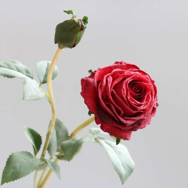 Floare de margaretă din mătase – tehnică de flocking, decor pentru living, ornament pentru vază, recuzită pentru fotografiere