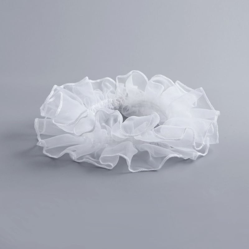 Органза фалшива яка за жени, полиестерна материя, подплата полиестер, обиколка 41 см, ширина 11 см