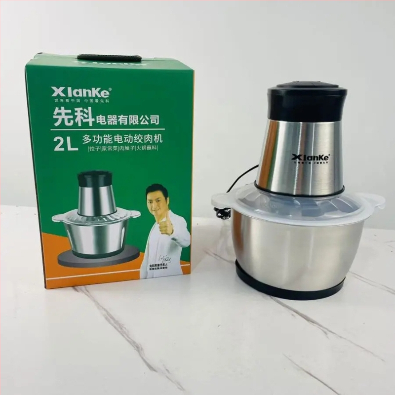 Οικιακή μηχανή κιμά και ανάμειξης | χωρητικότητα 1–3 L; σώμα από ανοξείδωτο ατσάλι; 4 λεπίδες; μέγ. ταχύτητα 10 000 rpm; θόρυβος < 36 dB