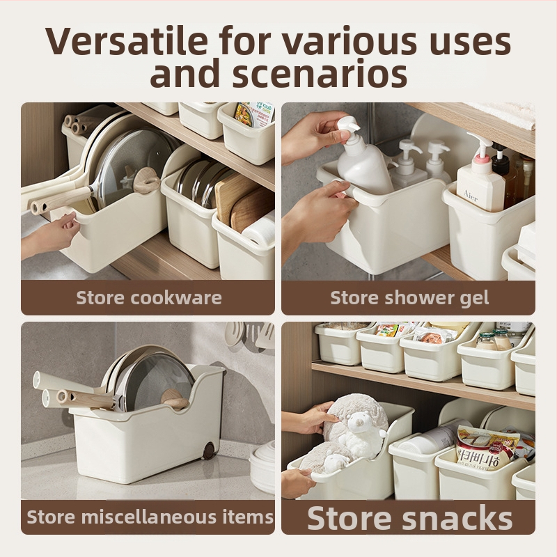 Box na skladovanie riadu - plastový, viacúčelový organizér do kuchyne, Starry Sky, moderný minimalistický štýl