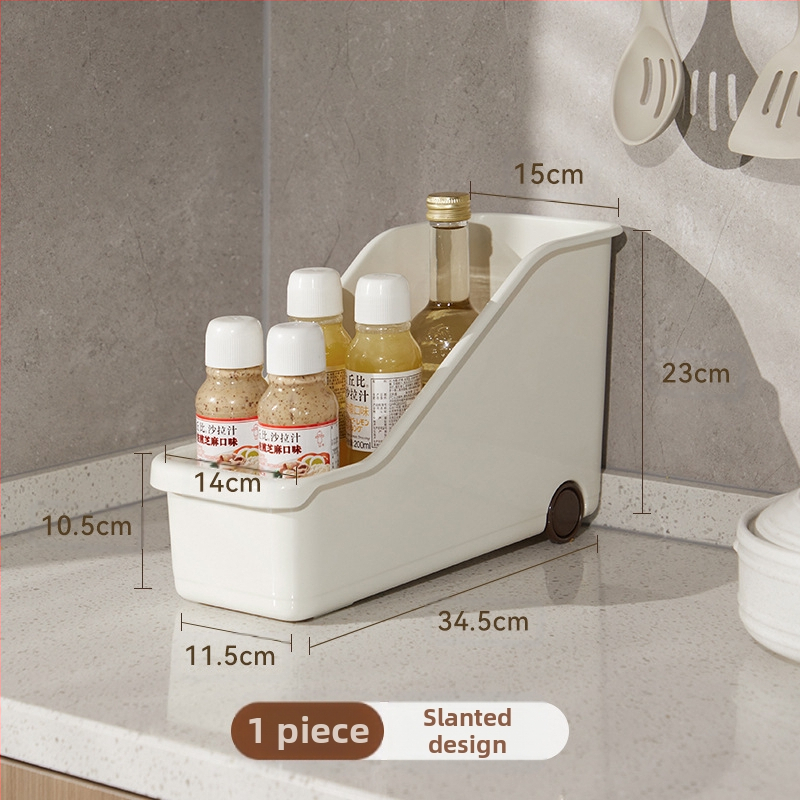 Trauku uzglabāšanas kaste - plastmasa, daudzfunkcionāla virtuves organizators, Starry Sky zīmols, moderns minimālisma stils