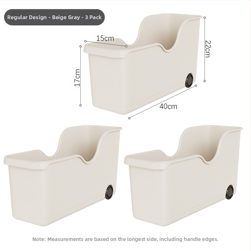 Trauku uzglabāšanas kaste - plastmasa, daudzfunkcionāla virtuves organizators, Starry Sky zīmols, moderns minimālisma stils