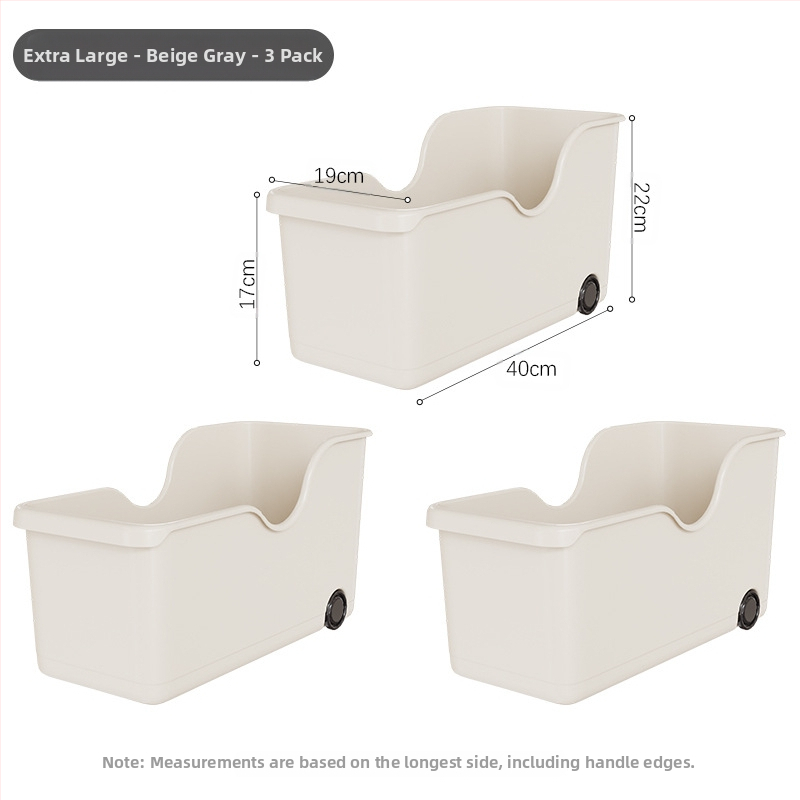 Trauku uzglabāšanas kaste - plastmasa, daudzfunkcionāla virtuves organizators, Starry Sky zīmols, moderns minimālisma stils