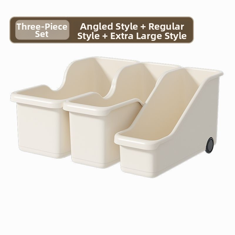 Trauku uzglabāšanas kaste - plastmasa, daudzfunkcionāla virtuves organizators, Starry Sky zīmols, moderns minimālisma stils